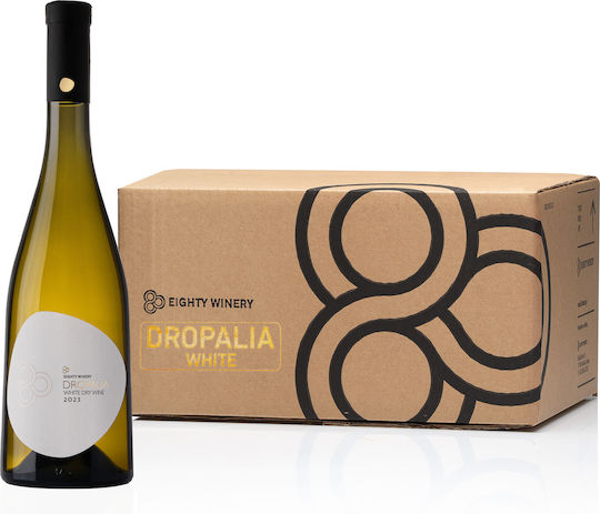 80 Winery Κρασί Dropalo Λευκό Ξηρό 750ml
