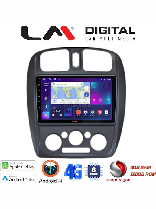 LM Digital Car Audio System for Mazda 323 1999-2004 (Bluetooth/USB/AUX/WiFi/GPS/Apple-Carplay/Android-Auto) with Touch Screen 9"