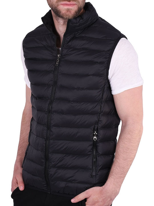 Αμάνικο Μπουφάν Puffer Μαύρο
