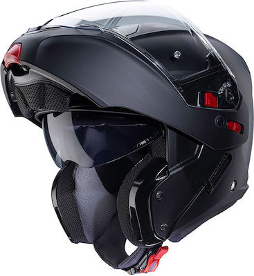 Caberg Horus-X Flip-Up Helmet with Pinlock and Sun Visor ECE 22.06 Mat Black