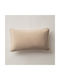 Gofis Home Decorative Pillow Case Valerie 381 100% Cotton 52 Willow Beige 30x50cm