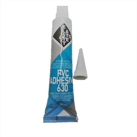 Elastotet Adhesive 630 Пластмасово лепило Сиво 80мл 1бр