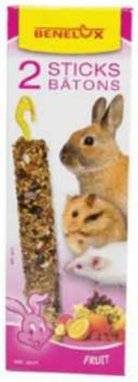 Benelux Behandelt für Hamster mit Früchte Sticks 55gr 2Stück