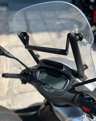 Moto Discovery Βάση GPS Μοτοσυκλέτας για το Τιμόνι Piaggio Beverly 300 / 400 2021-2023