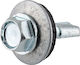 ArteLibre Șurub de tablă Galvanizat cu Diametru M63 și Lungime 38mm 20buc