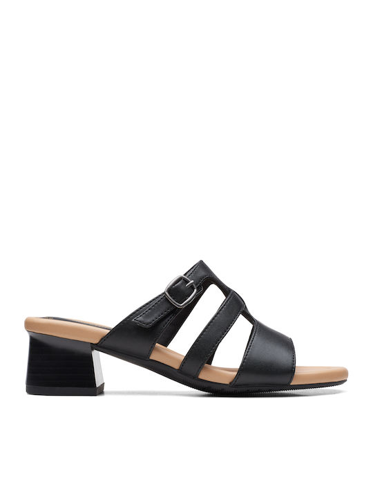 Clarks Desirae Palm Сандали Черни