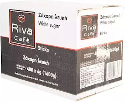 Riva Café Λευκή Ζάχαρη 1600gr 400 Sticks