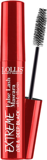 Lollis Beauty Make Up Extreme Маскара за Дължина Черен