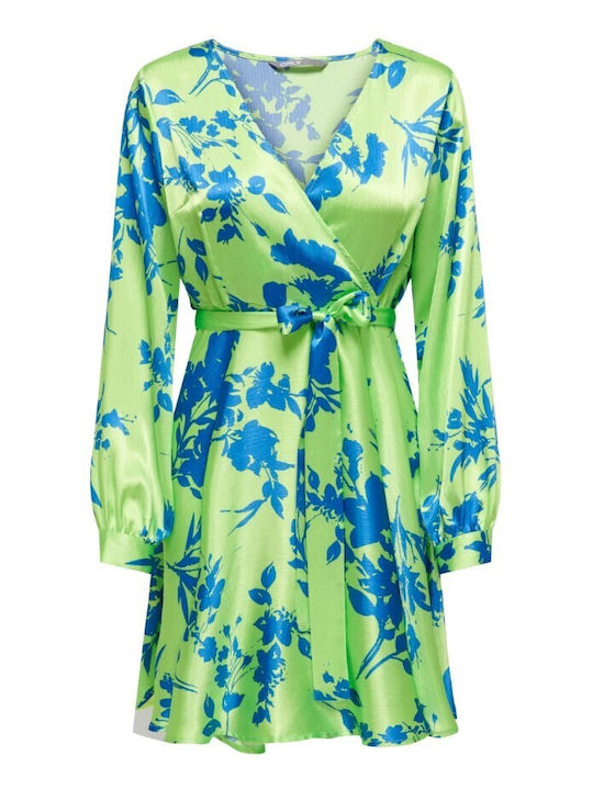 Only Mini Dress for Wedding / Baptism Green