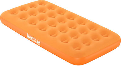 Bestway Φουσκωτό Στρώμα Ύπνου Παιδικό Μονό Drowsy Dreamer Air Πορτοκαλί 158x89x18εκ.