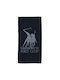 Greenwich Polo Club Essential Cotton Black Gym Towel 45x90cm