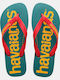 Top Logomania Herren Flip Flops Ruby Red