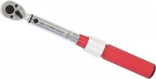 Quatros Δυναμόκλειδο Καρέ 1/4" Ροπής 5-25 Nm
