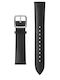 Withings Δερμάτινο Λουράκι Μαύρο 18mm