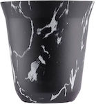 Κούπα Lungo από Ανοξείδωτο Ατσάλι Feggrini 160ml Black Marble