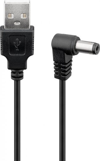 Goobay USB 2.0 Кабел USB-A мъжки - DC Черен 1.5м 55159