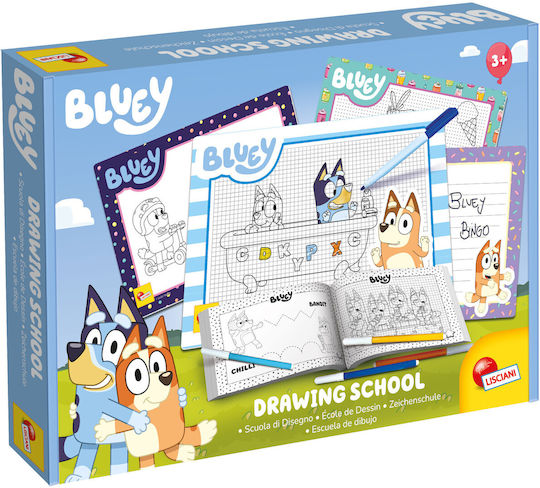 Lisciani Giochi Painting Bluey Drawing School for Children 3+ years Years