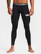 RVCA Herren Sportleggings Kompression Lang Schwarz
