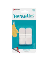 Hook White 2ps 450gr with Velcro 30106 Hangable Removable