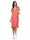 Bodymove -2 Summer Midi Dress Orange