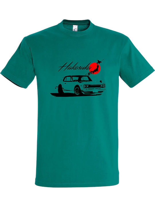 T-shirt Unisex " Hakosuka Nissan " Emerald