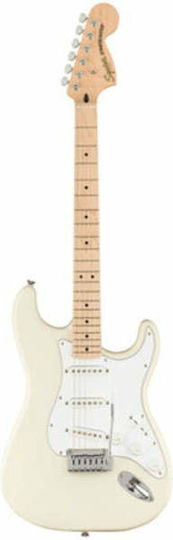 Squier Affinity Strat Mn Ηλεκτρική Κιθάρα ST Style με SSS Διάταξη Μαγνητών Olympic White