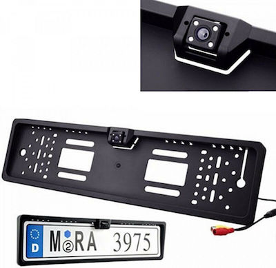 Waterproof Car Reverse Camera with License Plate Frame and Night Vision Universal