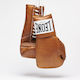 Leone GNR01L Boxhandschuhe Leder für Kampf Braun