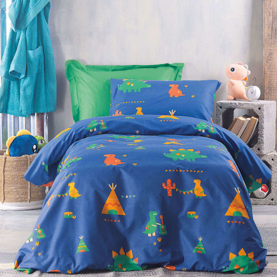 Rythmos Tobias Kids Cotton Pillowcase Set 50x70cm Blue