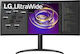 LG 34WP85CP-B Ultrawide IPS HDR Curbat Monitor 34" QHD 3440x1440 cu Timp de Răspuns 5ms GTG