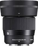 Sigma Crop Camera Lens 56mm f/1.4 DC DN Contemporary Telephoto for Nikon Z Mount Black 351973