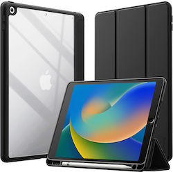 Crong Primefolio Back Cover Silicone Black (iPad 2019/2020/2021 10.2'') CRG-PRF-IPD102-BLK