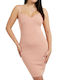Guess Mirage Anise Sommer Midi Kleid Rosa