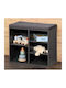 Wooden Shoe Organizer with 5 Shelves Gray 51.5x29.5x48cm