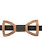 Wooden Bow Tie Mom & Dad 41011101 - Brown