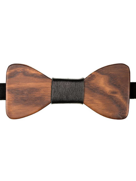 Wooden Bow Tie 41011213 - Brown