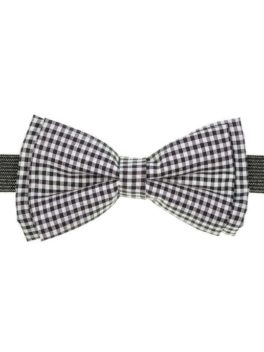 Panglică din material Bow Tie Mom & Dad 42011031 - Negru