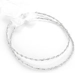 Louvaris silver handmade wedding wreaths S219