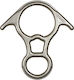 Climbing Technology Otto Rescue S-Steel Descender 4D617 Οχτάρι Αναρρίχησης Ασημί
