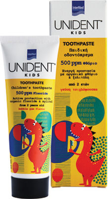 Intermed Unident Toothpaste with Taste of Bubblegum for 2+ years 50ml 500 ppm