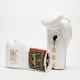 Leone Boxing Gloves Leather for Match White