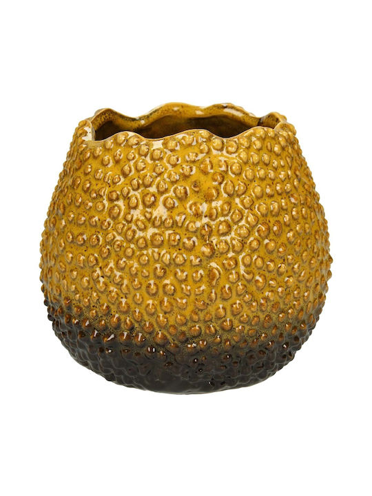 ArteLibre Pot Yellow 15x12x12cm