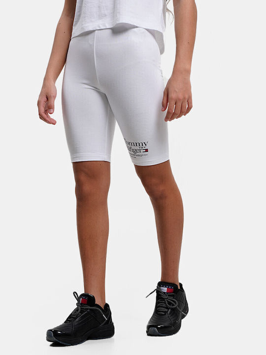 Kids Leggings Sports Cycling Short White