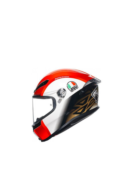 AGV Full Face Helmet DOT / ECE 22.05 1400gr Sic58 2118395001004-S