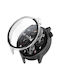 Plastic Case with Glass in Transparent color for Watch S1 Pro