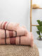 Palamaiki Bath Towel Set 3pcs Nepal Rose Weight 500gr/m²