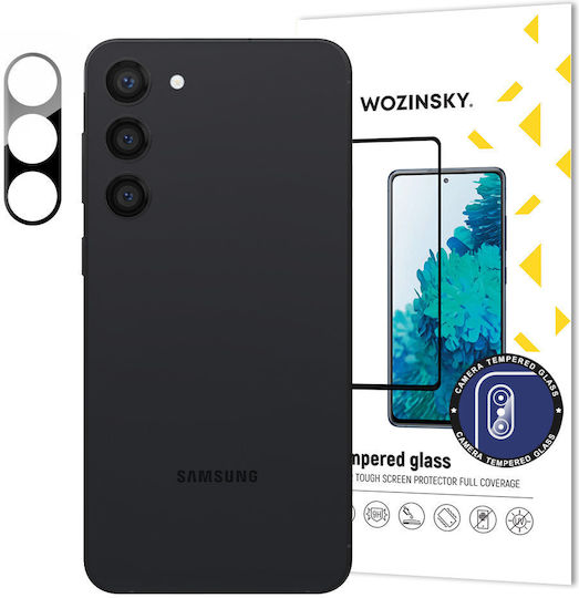 Wozinsky Full Camera Protection Tempered Glass Black for the Galaxy S23