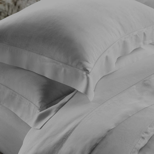 Makis Tselios Home Sheet Sets King Size 265x285cm. Azour 6 Silver 4pcs