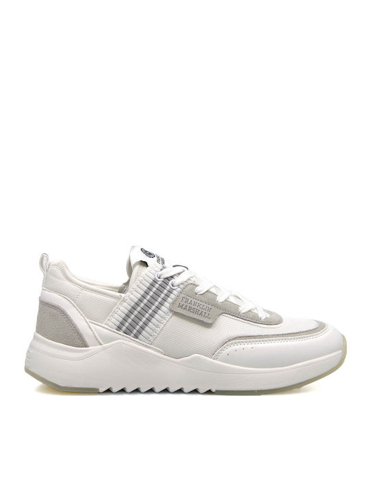 Franklin & Marshall Sneakers Λευκά