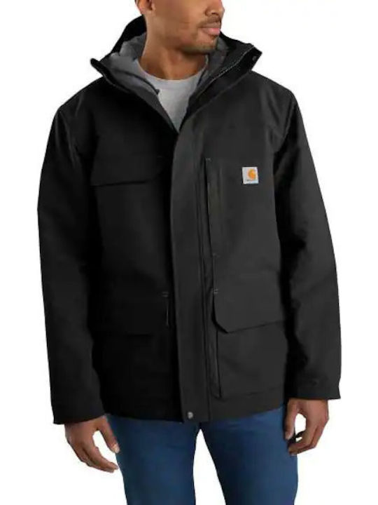 Super Dux Bonded Chore Winter Jacket Waterproof and Windproof Black